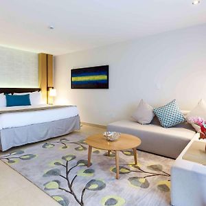 Suite met een King Size Bed op de Dak